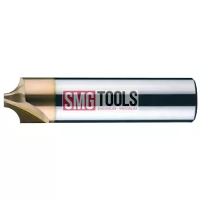   D8R2 Negyedkör maró Z2 D1=3,9 L=60 VHM TiSiN 45HRc-0 [2CRC039020S08]