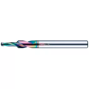   D5,1 Lépcsős fúró M6 L/L2/L1=90/35/18 d=8 VHM UNI-TiSiN-R [2STD051180S08]
