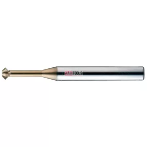   M1,6 Mikro-Menetmaró 1-menetprofil 60° Z3 D=1.2 D1=0,75 L/l2/l1=40/5/0,28 d=4 VHM TIALN-ULTRA 50HRc-0