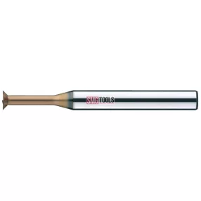   D8 Szögmaró szár felé csökkenő 45° Z6 L/l2/l1=70/20/2 VHM TiAlN-Ultra UNI-Z6