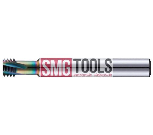 G1/16″ P=28 Menetmaró nyakalt belső h. D6 L/l2/l1=60/15.8/3.66 d=6 VHM TiSiN-R INOX-15 [4BSPS060158S06]