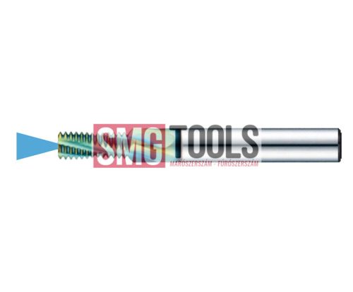 Rc1″ P=11 Kúpos menetmaró belső h. D16 L/l1=105/28.5 d=16 VHM TiSiN-S 48HRc-15 [4BSTM160285S16C]