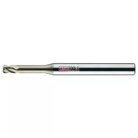   D1R0.1 Tóruszmaró nyakalt Z4 L/l2/l1=45/4/1,2 d=4 VHM TiAlN-Ultra 55HRc-35 [4CREG010001040-R]