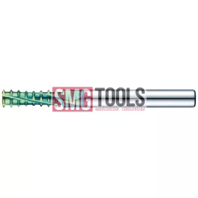   M20 Menetmaró redukált profillal 2xD Z4 D16 L/l1=105/40 d=16 VHM TiSiN-S 62HRc-15