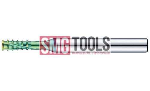 M14 Menetmaró redukált profillal nyakalt 3xD Z4 D11.6 L/l2/l1=90/42/21.75 d=12 VHM TiSiN-S 62HRc-15 [4NKTM116420S12M14]