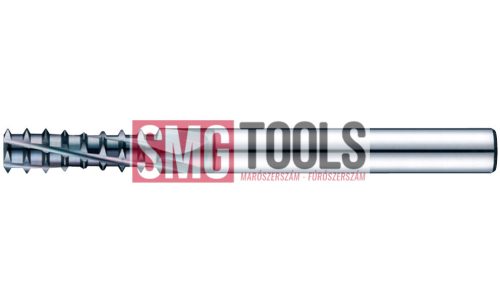 M10 Menetmaró redukált profillal 2xD Z4 D7.5 L/l1=75/21 d=8 VHM DLC ALU-15 [4NKTMA075210S08M10]
