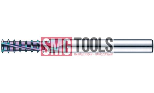 M8 Menetmaró redukált profillal 2,5xD Z4 D6 L/l1=65/20 d=6 VHM TiSiN-R INOX-15 [4NKTMS060200S06M8]
