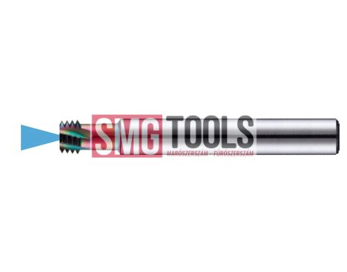 NPT1″ P=11,5 Kúpos menetmaró nyakalt belső h. D14.89 L/l2/l1=105/33.5/8.9 d=16 VHM TiSiN-R INOX-15 [4NPTSS1489335S16C]