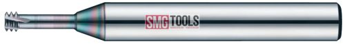 M6 Mini Menetmaró 3xD Z4 D4.8 L/L2=60/18,5 d=6 VHM TiSiN-R INOX-15