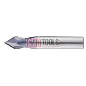   D2 V-Horonymaró Z2 (csúcsszög: 90°) L/l1=50/5 d=3 VHM TiAlN UNI-30 [CES302020-C]