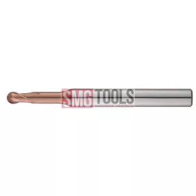   D1R0.5 Gömbvégű mikromaró nyakalt Z2 L/L2/L1=50/2/1 d=4 VHM AlTiSiN 63HRc-30 [ESRB71201002]