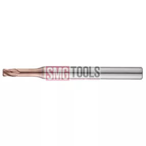   D0.5R0.05 Tóruszmaró nyakalt Z4 L/L2/L1=45/2/0,5 d=4 VHM AlTiSiN 63HRc-30 [ESRR71400500502]