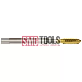   M4-6H Gépi menetfúró terelőéles HSS/Co8 DIN371-B 1000-TiN-G