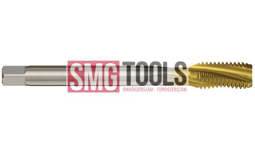 M14-6H Gépi menetfúró csav.h. R15 HSS/Co8 DIN376-C 1000-TiN