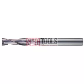   D3 Hosszlyuk maró Z2 Thunder L/L1=60/20 d=3 VHM TiAlN STEEL-30 [TX222030]