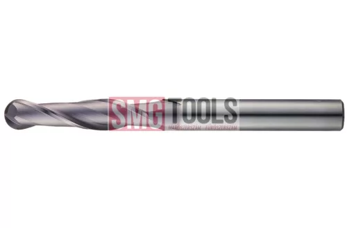 D6R3.0 Gömbvégű maró Z2 Thunder L/L1=75/30 d=6 VHM TiAlN STEEL-30 [TXB222060]