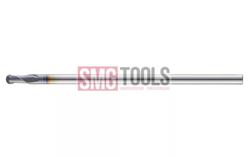 D0.5R0.25 Gömbvégű mikromaró Z2 L/l1=40/1 d=3 VHM AlCrN 52HRc-30 [UB502005S3]