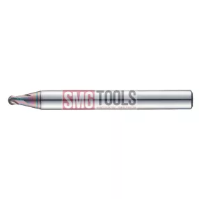  D1R0.5 Gömbvégű maró hosszú Z4 L/L1=50/1 d=6 VHM AlCrN 52HRc-30 [UB504010]