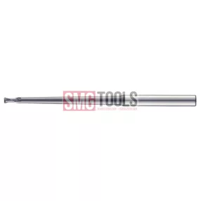   D0.2R0.05 Tóruszmaró kúpos nyakú /1°/Z2 L/L2/L1=40/2/0,3 d=4 VHM AlCrN 52HRc-30 [UR5420020050102]
