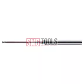   D1R0.1 Tóruszmaró kúpos nyakú /1°/ Z2 L/L2/L1=50/6/1,5 d=4 VHM AlCrN 52HRc-30 [UR544010010106]