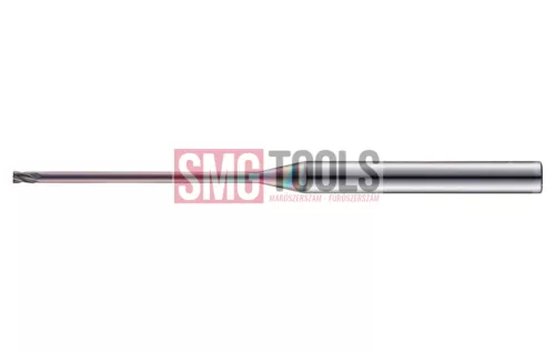 D1R0.1 Tóruszmaró kúpos nyakú /1°/ Z2 L/L2/L1=50/6/1,5 d=4 VHM AlCrN 52HRc-30 [UR544010010106]