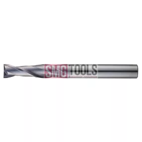   D3 Hosszlyuk maró Z2 L/L1=60/15 d=6 VHM TiAlN STEEL-30 [ZE322030]