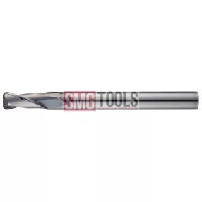   D3R0.2 Tóruszos maró hosszú Z2 L/L1=60/8 d=6 VHM TiAlN STEEL-30 [ZR3220302]