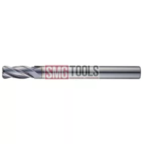   D3R0.2 Tóruszos maró hosszú Z4 L/L1=8/60 d=4 VHM TiAlN STEEL-30 [ZR3240302S4]